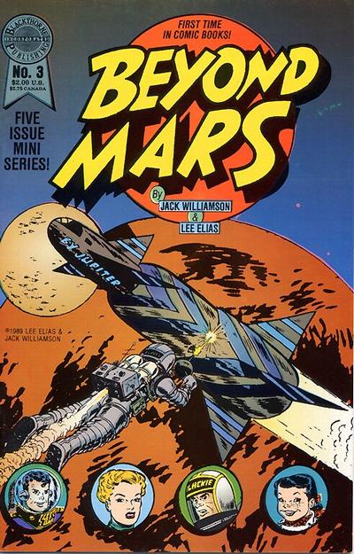 Cover for Beyond Mars (Blackthorne, 1989 series) #3