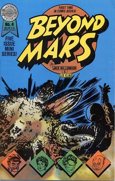 Cover for Beyond Mars (Blackthorne, 1989 series) #4