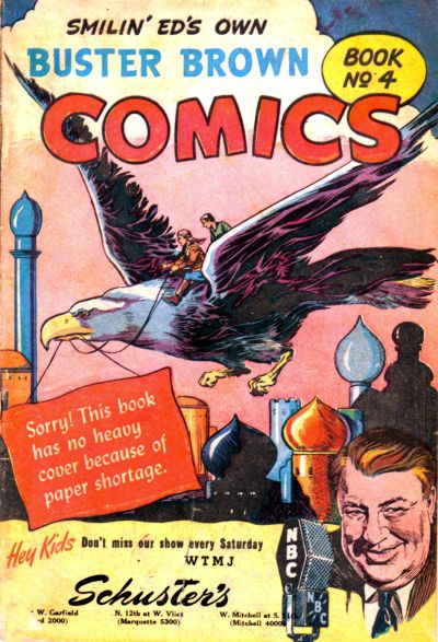 Cover for Buster Brown Comic Book (Brown Shoe Co., 1945 series) #4