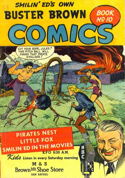 Cover for Buster Brown Comic Book (Brown Shoe Co., 1945 series) #10