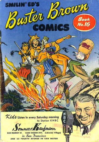 Cover for Buster Brown Comic Book (Brown Shoe Co., 1945 series) #16