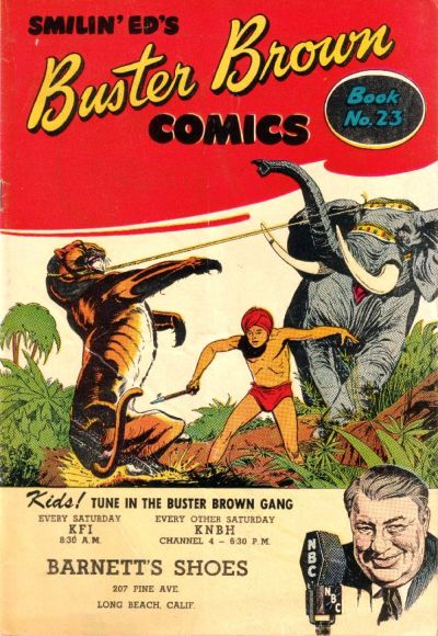 Cover for Buster Brown Comic Book (Brown Shoe Co., 1945 series) #23