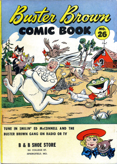 Cover for Buster Brown Comic Book (Brown Shoe Co., 1945 series) #26