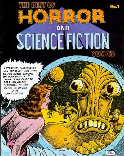 Cover for The Best of Horror and Science Fiction Comics (Bruce Webster, 1987 series) #1