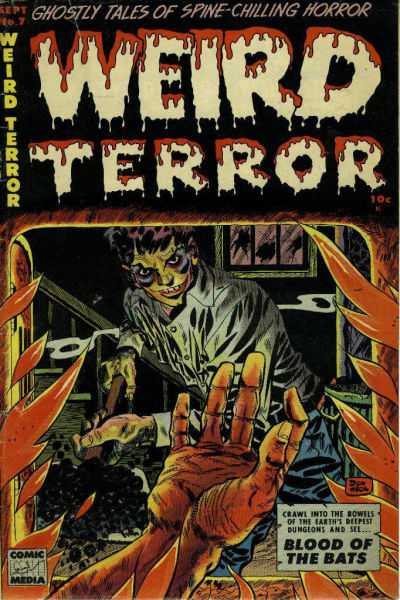 Cover for Weird Terror (Comic Media, 1952 series) #7