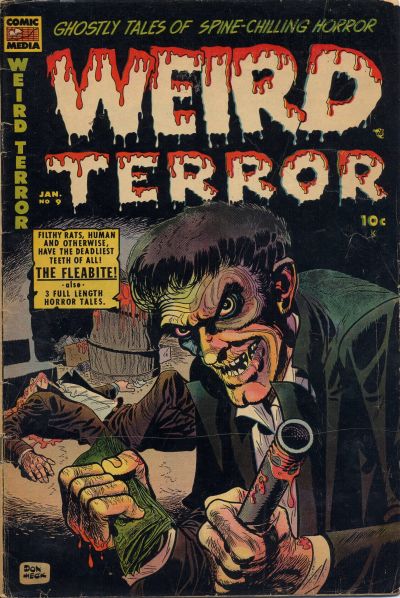 Cover for Weird Terror (Comic Media, 1952 series) #9