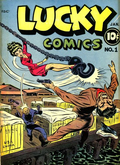 Cover for Lucky Comics (Consolidated Magazines, 1944 series) #1
