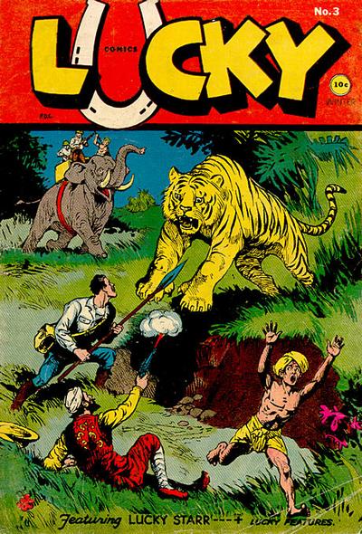 Cover for Lucky Comics (Consolidated Magazines, 1944 series) #3