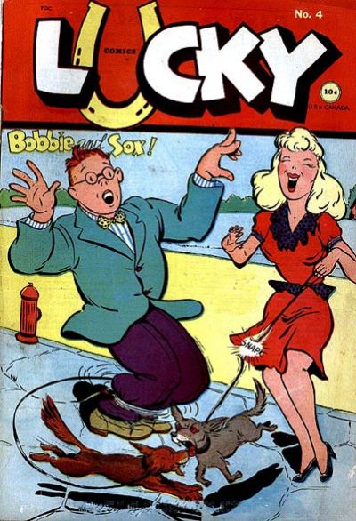 Cover for Lucky Comics (Consolidated Magazines, 1944 series) #4