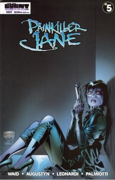 Cover for Painkiller Jane (Event Comics, 1997 series) #5 [Leonardi Cover]