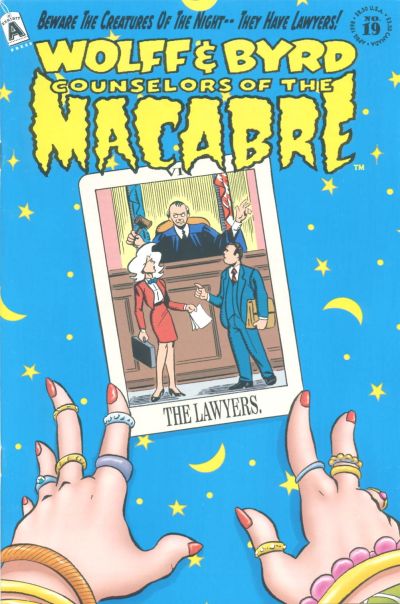Cover for Wolff & Byrd, Counselors of the Macabre (Exhibit A Press, 1994 series) #19