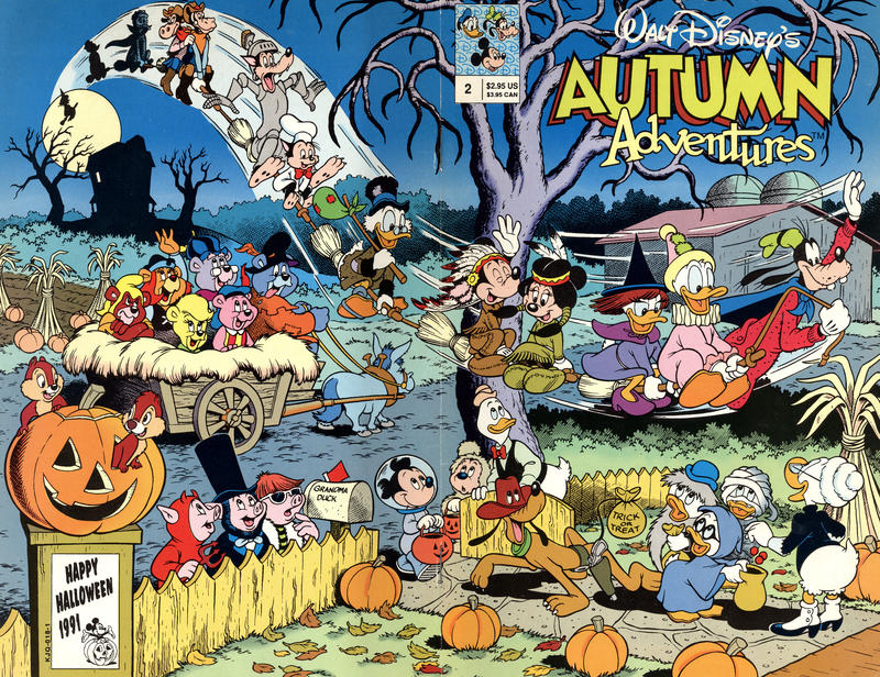 Cover for Walt Disney's Autumn Adventures (Disney, 1990 series) #2