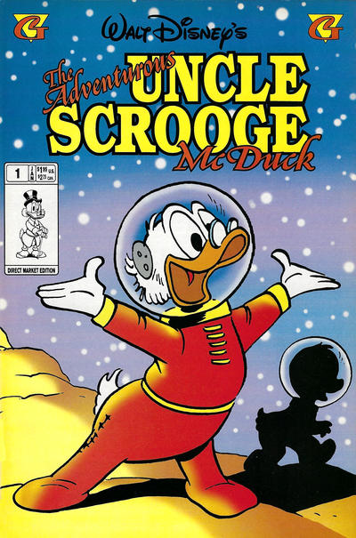 Cover for The Adventurous Uncle Scrooge McDuck (Gladstone, 1998 series) #1