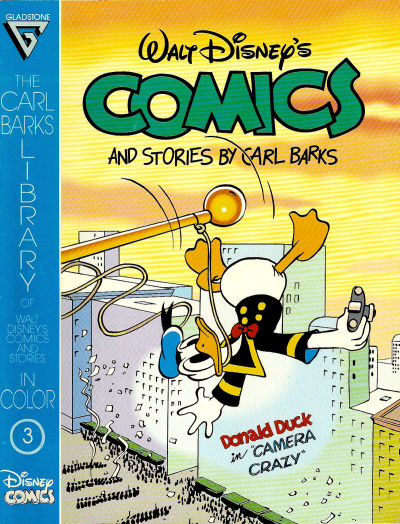 Cover for The Carl Barks Library of Walt Disney's Comics and Stories in Color (Gladstone, 1992 series) #3