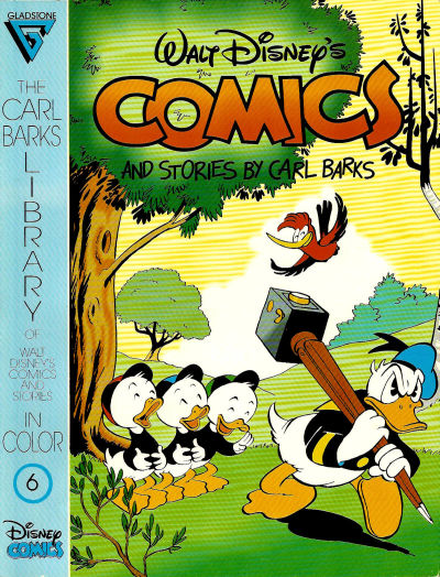 Cover for The Carl Barks Library of Walt Disney's Comics and Stories in Color (Gladstone, 1992 series) #6