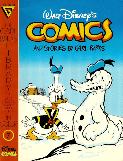 Cover for The Carl Barks Library of Walt Disney's Comics and Stories in Color (Gladstone, 1992 series) #7