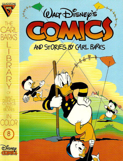 Cover for The Carl Barks Library of Walt Disney's Comics and Stories in Color (Gladstone, 1992 series) #8
