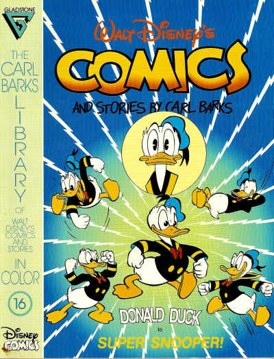 Cover for The Carl Barks Library of Walt Disney's Comics and Stories in Color (Gladstone, 1992 series) #16