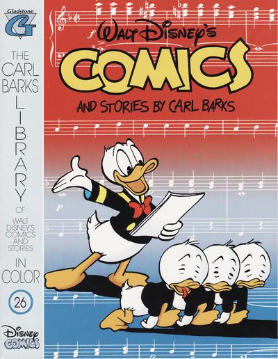 Cover for The Carl Barks Library of Walt Disney's Comics and Stories in Color (Gladstone, 1992 series) #26