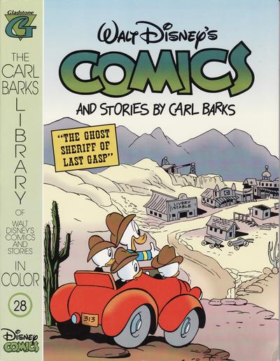 Cover for The Carl Barks Library of Walt Disney's Comics and Stories in Color (Gladstone, 1992 series) #28