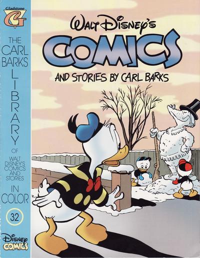 Cover for The Carl Barks Library of Walt Disney's Comics and Stories in Color (Gladstone, 1992 series) #32