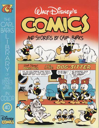 Cover for The Carl Barks Library of Walt Disney's Comics and Stories in Color (Gladstone, 1992 series) #40