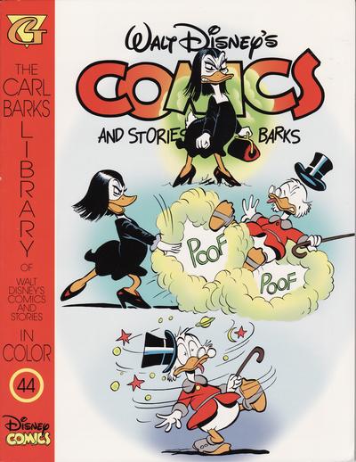 Cover for The Carl Barks Library of Walt Disney's Comics and Stories in Color (Gladstone, 1992 series) #44