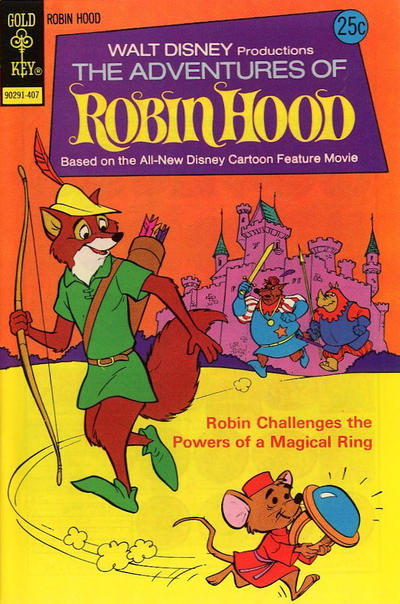 Cover for Walt Disney Productions the Adventures of Robin Hood (Western, 1974 series) #3