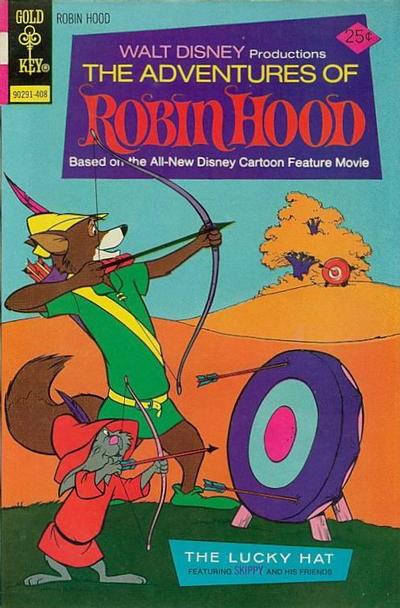 Cover for Walt Disney Productions the Adventures of Robin Hood (Western, 1974 series) #4