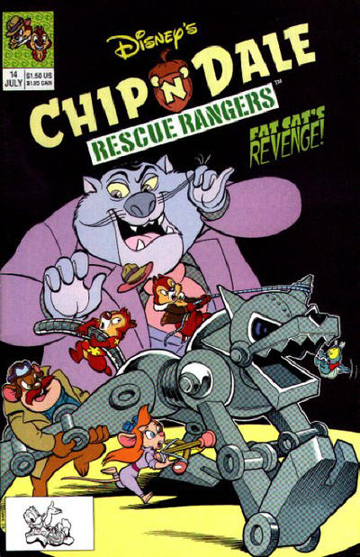 Cover for Chip 'n' Dale Rescue Rangers (Disney, 1990 series) #14