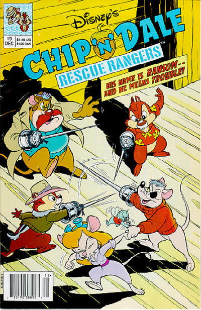 Cover for Chip 'n' Dale Rescue Rangers (Disney, 1990 series) #19