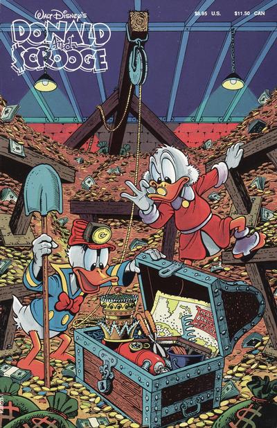 Cover for Donald and Scrooge (Don Rosa album) (Disney, 1992 series) #1