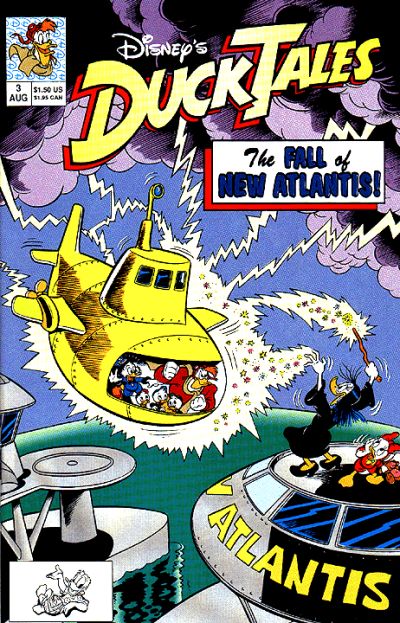Cover for DuckTales (Disney, 1990 series) #3 [Direct]
