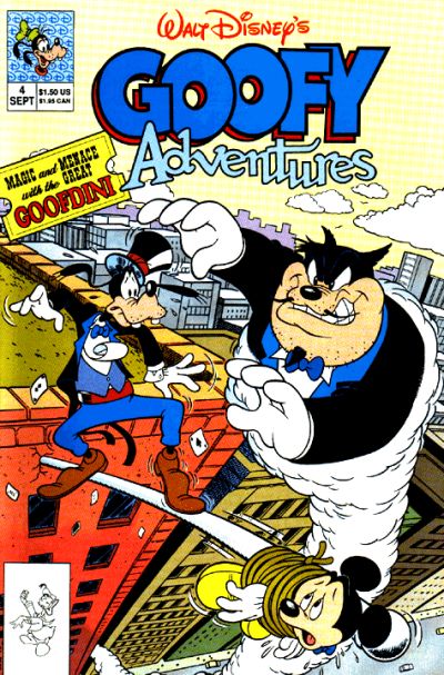 Cover for Goofy Adventures (Disney, 1990 series) #4 [Direct]