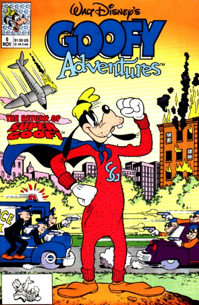 Cover for Goofy Adventures (Disney, 1990 series) #6 [Direct]