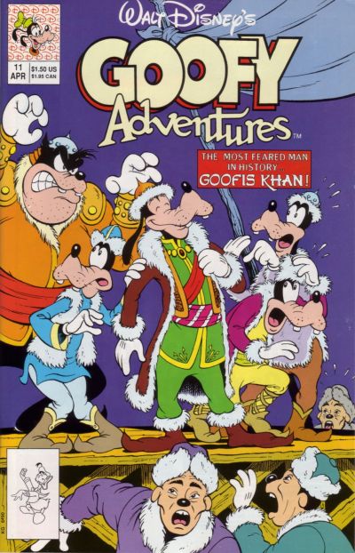 Cover for Goofy Adventures (Disney, 1990 series) #11