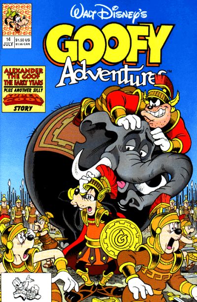 Cover for Goofy Adventures (Disney, 1990 series) #14 [Direct]