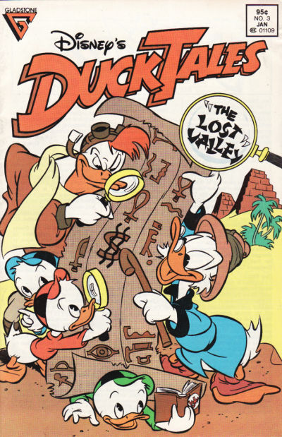 Cover for Disney's DuckTales (Gladstone, 1988 series) #3 [Newsstand]