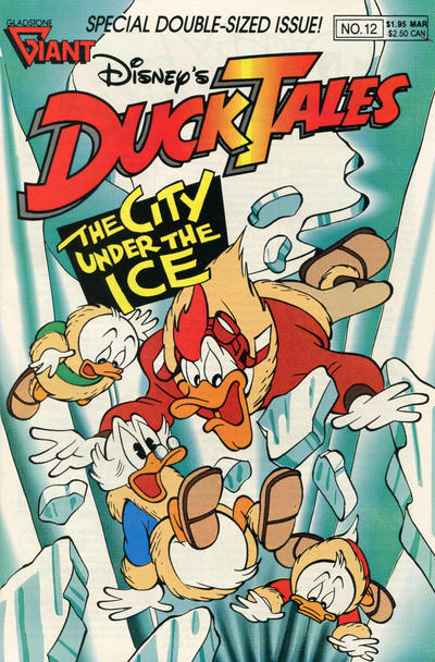 Cover for Disney's DuckTales (Gladstone, 1988 series) #12