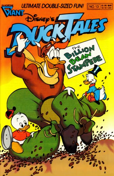 Cover for Disney's DuckTales (Gladstone, 1988 series) #13 [Direct]