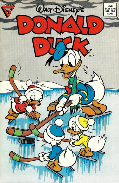 Cover for Donald Duck (Gladstone, 1986 series) #270 [Direct]