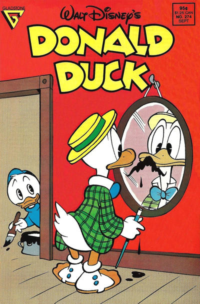 Cover for Donald Duck (Gladstone, 1986 series) #274 [Direct]