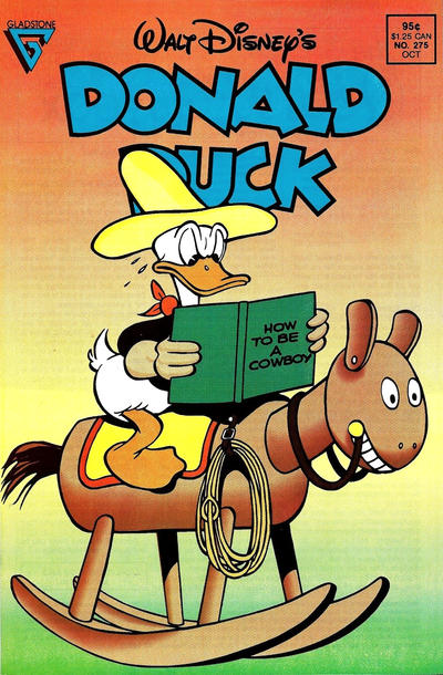 Cover for Donald Duck (Gladstone, 1986 series) #275 [Direct]