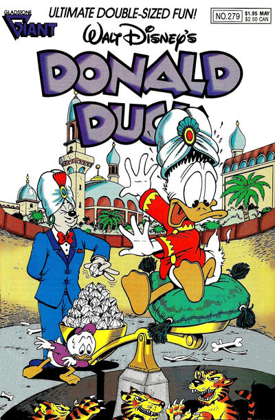 Cover for Donald Duck (Gladstone, 1986 series) #279 [Direct]