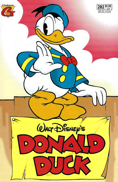 Cover for Donald Duck (Gladstone, 1986 series) #282