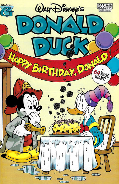 Cover for Donald Duck (Gladstone, 1986 series) #286 [Direct]