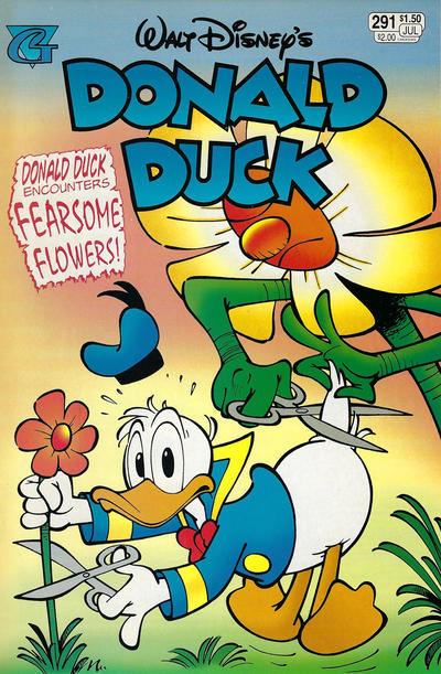 Cover for Donald Duck (Gladstone, 1986 series) #291