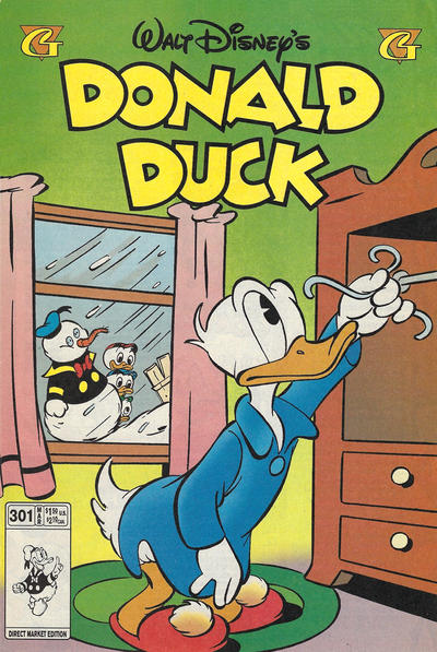 Cover for Donald Duck (Gladstone, 1986 series) #301