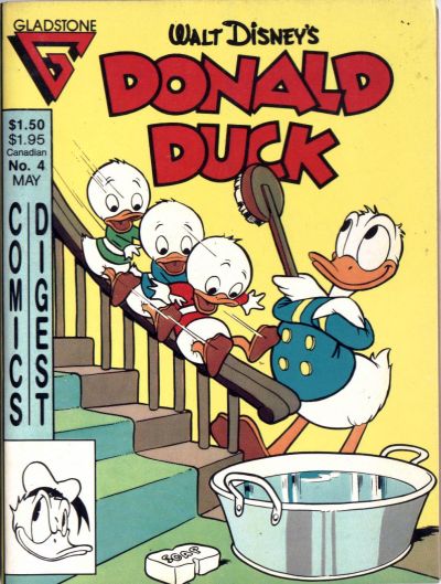 Cover for Donald Duck Comics Digest (Gladstone, 1986 series) #4