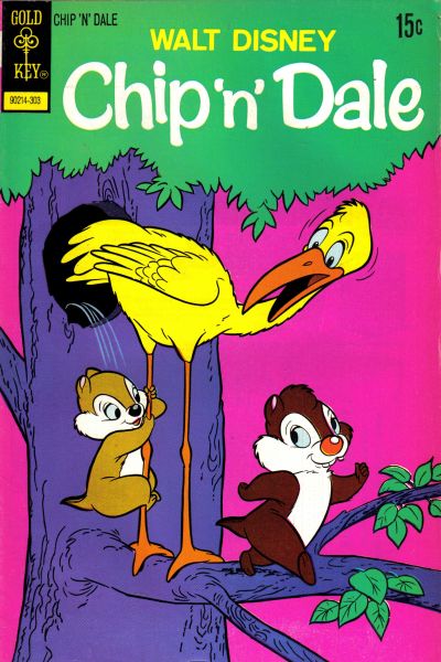 Cover for Walt Disney Chip 'n' Dale (Western, 1967 series) #20 [Gold Key]